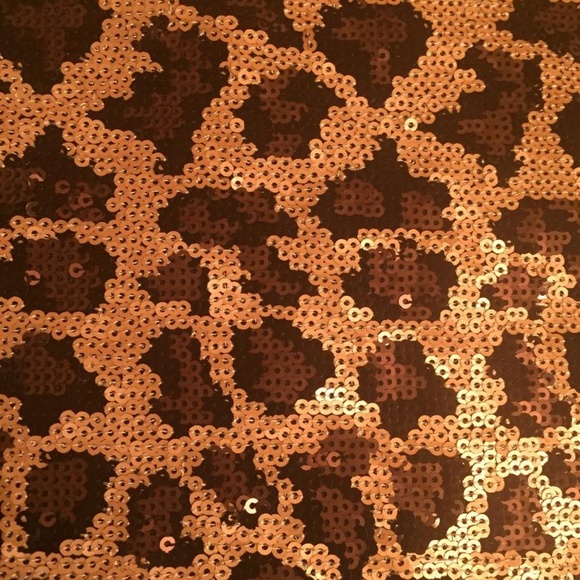 Banana Republic Leopard Print Sequin Skirt - Picture 2 of 6